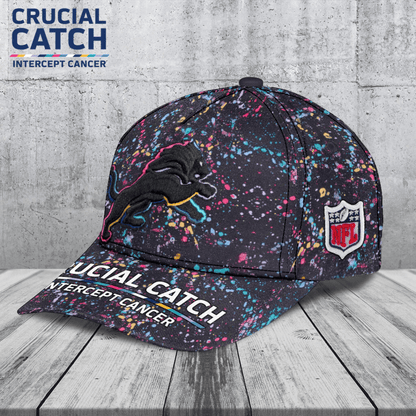 Detroit Lions Crucial Crucial Catch Classic Cap