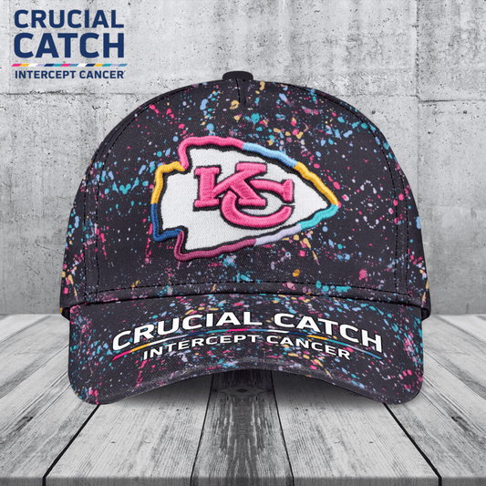 Kansas City Chiefs Crucial Crucial Catch Classic Cap