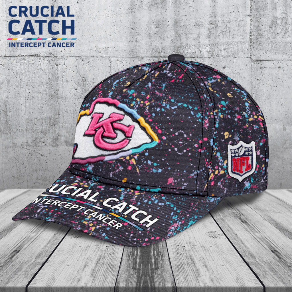 Kansas City Chiefs Crucial Crucial Catch Classic Cap