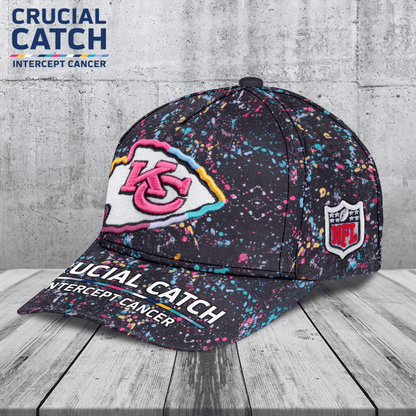 Kansas City Chiefs Crucial Crucial Catch Classic Cap