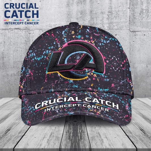 Los Angeles Rams Crucial Crucial Catch Classic Cap