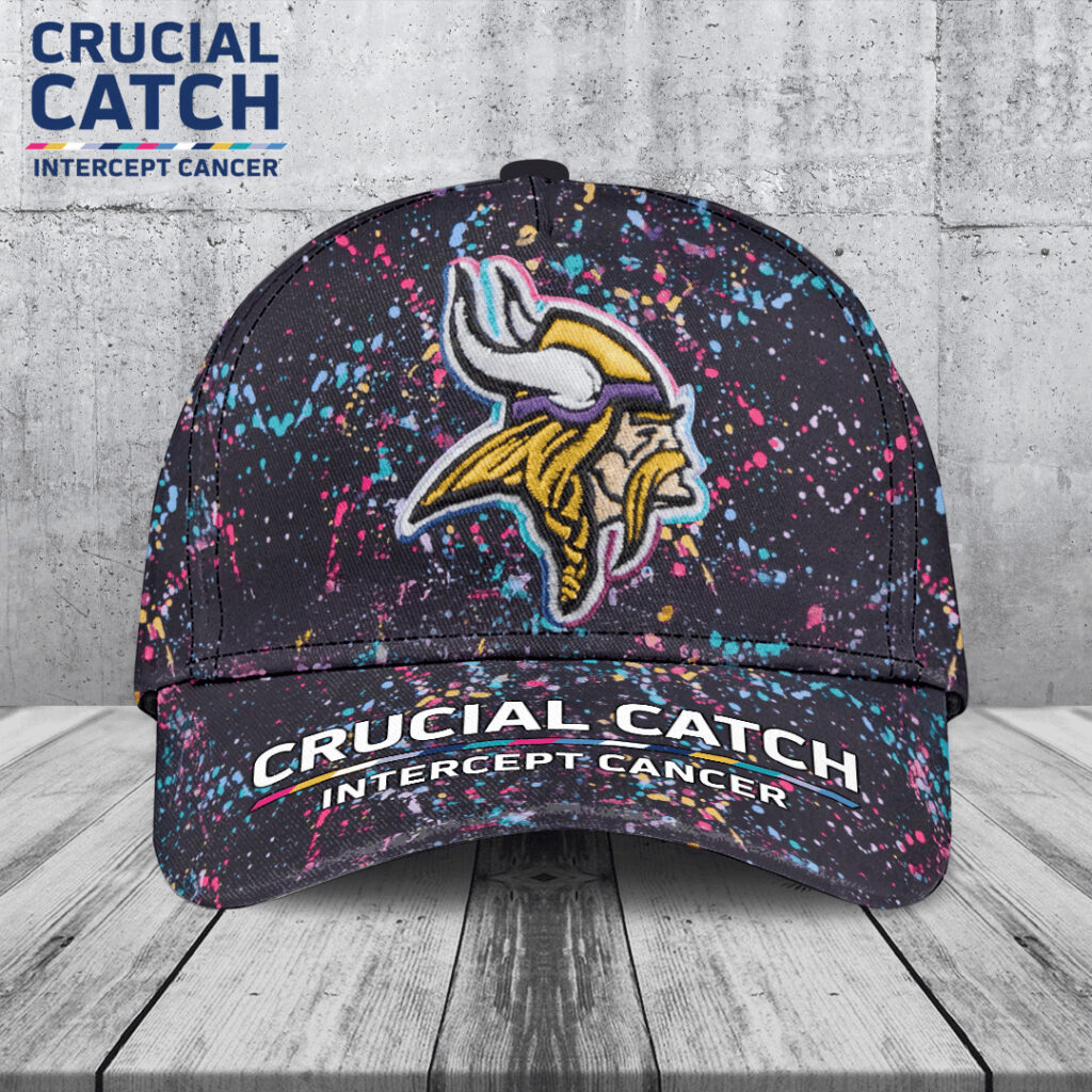 Minnesota Vikings Crucial Crucial Catch Classic Cap