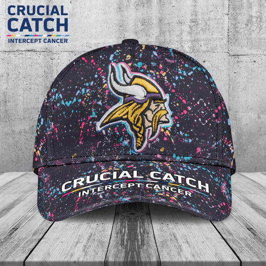 Minnesota Vikings Crucial Crucial Catch Classic Cap
