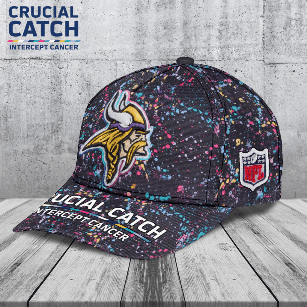Minnesota Vikings Crucial Crucial Catch Classic Cap
