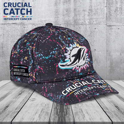 Miami Dolphins Crucial Crucial Catch Classic Cap