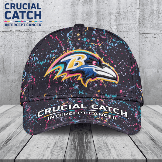Baltimore Ravens Crucial Crucial Catch Classic Cap