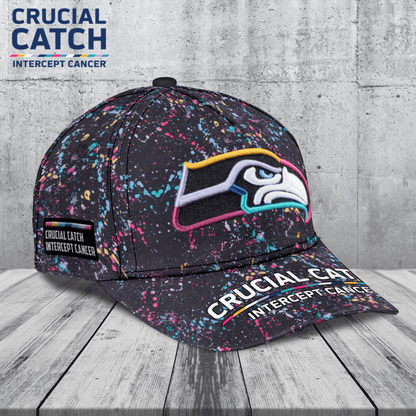 Seattle Seahawks Crucial Crucial Catch Classic Cap