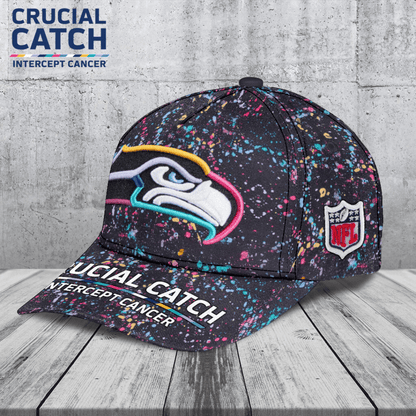 Seattle Seahawks Crucial Crucial Catch Classic Cap