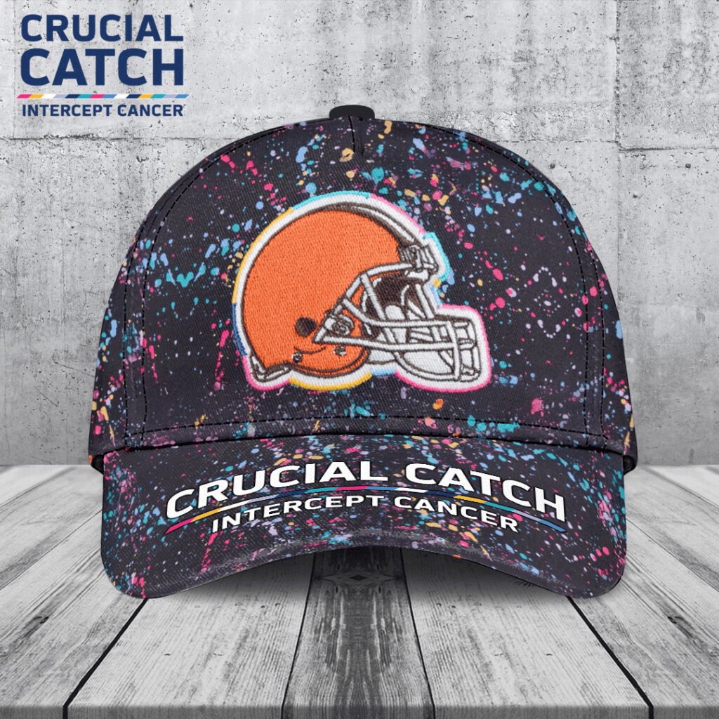 Cleveland Browns Crucial Crucial Catch Classic Cap