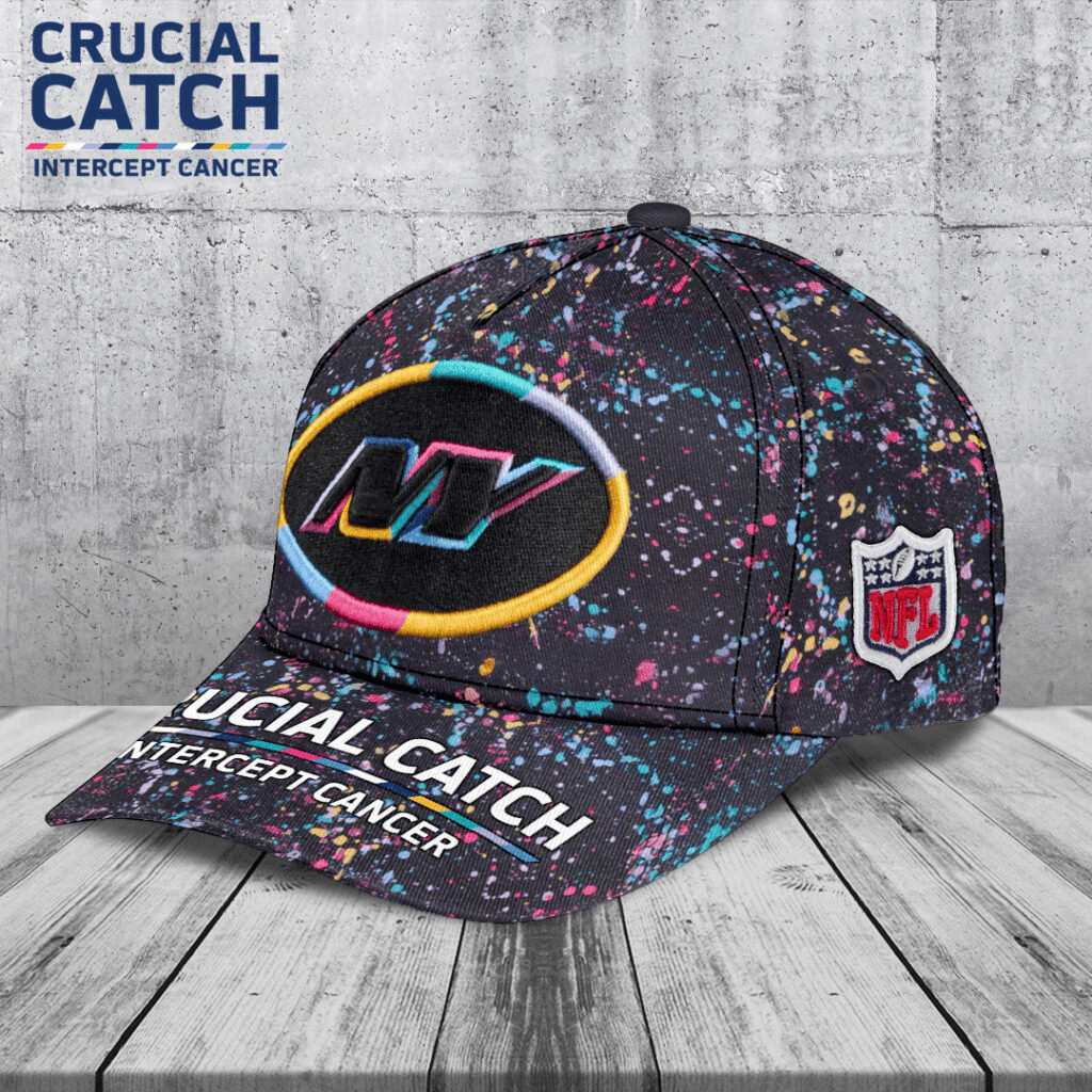 New York Jets Crucial Crucial Catch Classic Cap