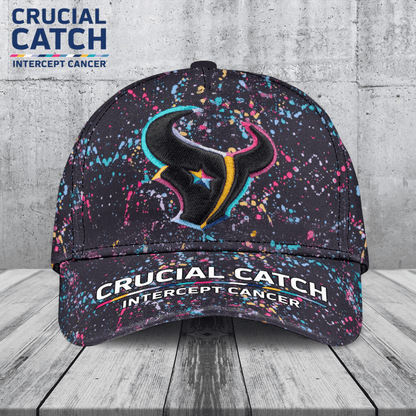Houston Texans Crucial Crucial Catch Classic Cap