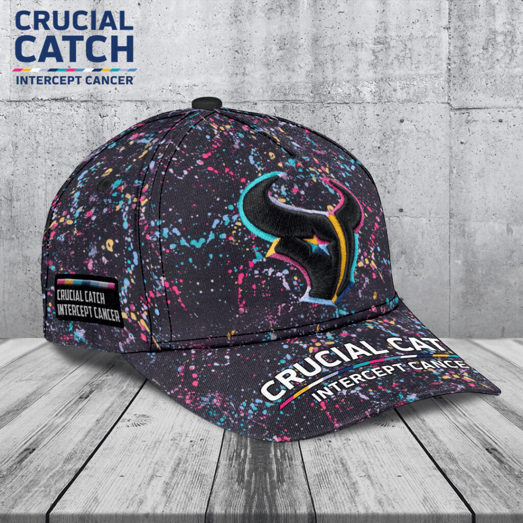 Houston Texans Crucial Crucial Catch Classic Cap