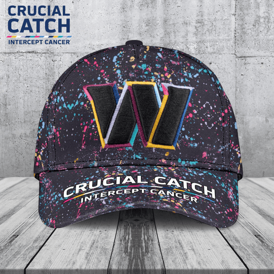 Washington Commanders Crucial Crucial Catch Classic Cap