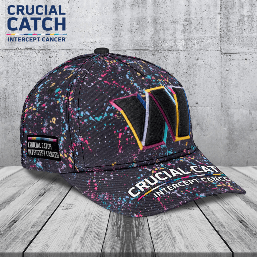 Washington Commanders Crucial Crucial Catch Classic Cap