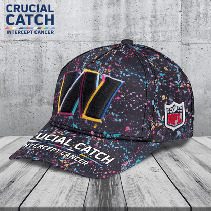 Washington Commanders Crucial Crucial Catch Classic Cap