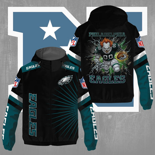 Philadelphia Eagles x Pennywise 3D Windbreaker Jacket