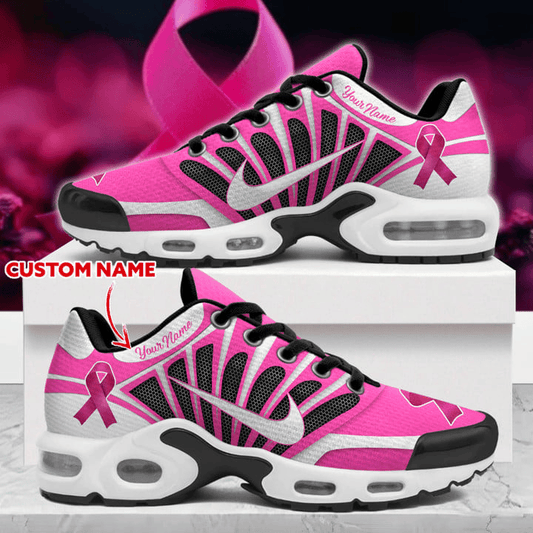 The Breast Cancer Awareness Month 3 Customized Your Name | Sport Shoes