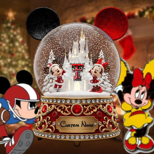 Texas Tech Red Raiders NCAA Acrylic Plaque Disney - Best Gift For Fans