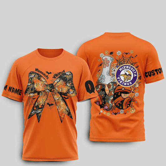 Minnesota Vikings Premium 3D Halloween Shirt