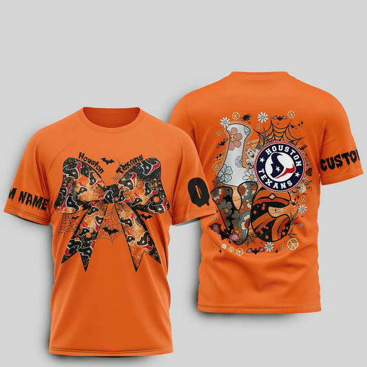 Houston Texans Premium 3D Halloween Shirt