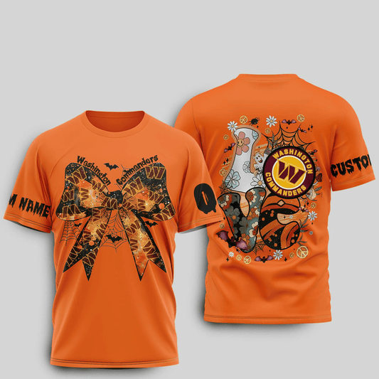 Washington Commanders Premium 3D Halloween Shirt