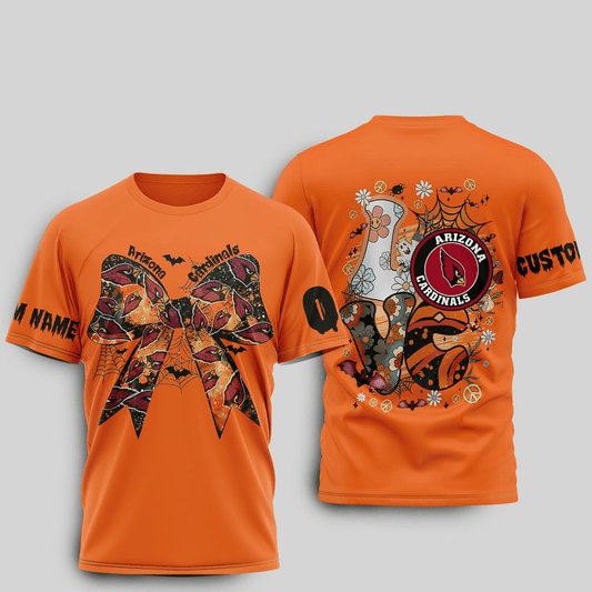 Arizona Cardinals Premium 3D Halloween Shirt
