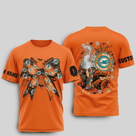 Miami Dolphins Premium 3D Halloween Shirt