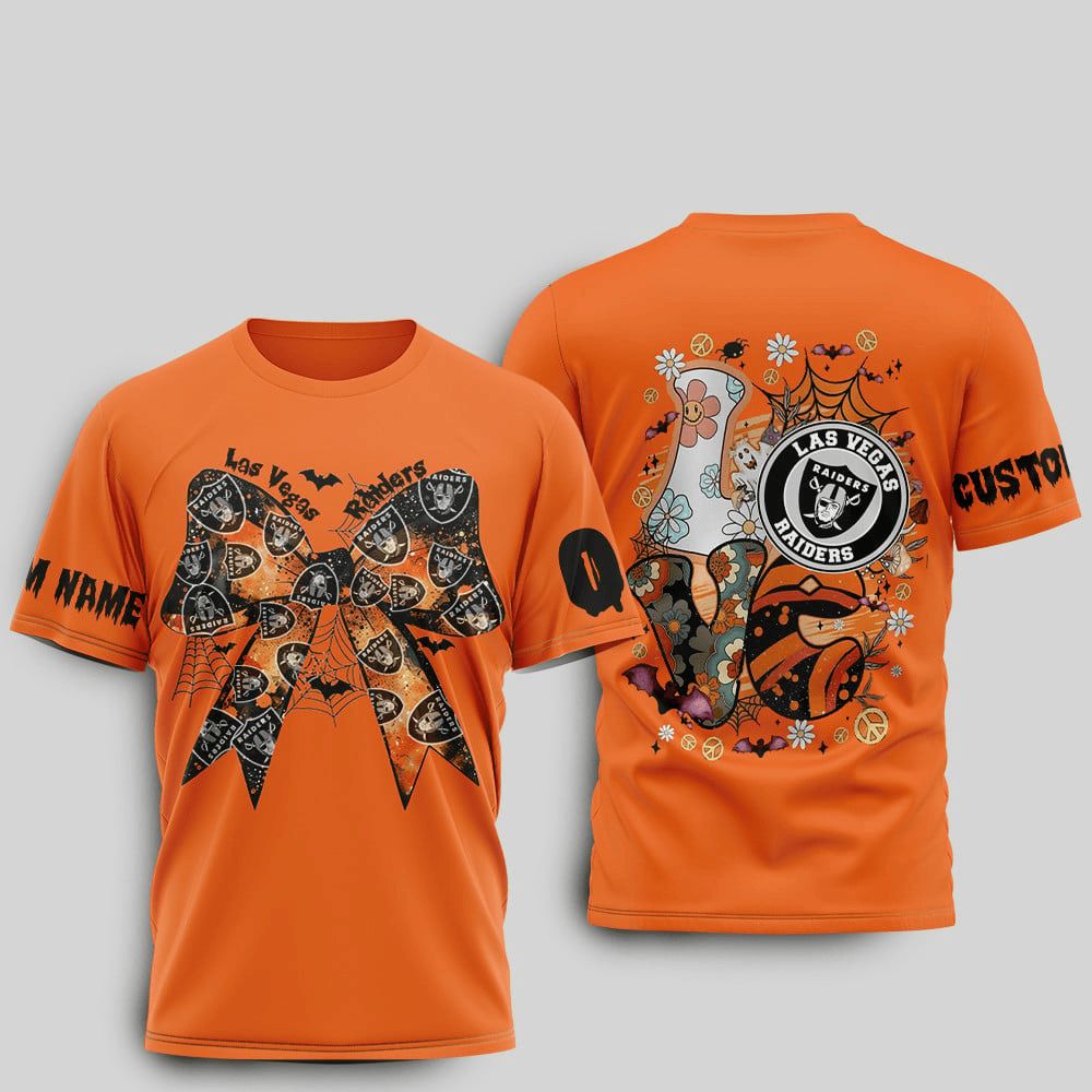 Las Vegas Raiders Premium 3D Halloween Shirt