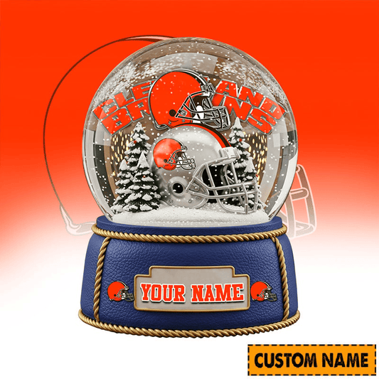 Cleveland Browns Personalized Christmas Acrylic Block Plaque Décor Gift For Fan - Limited Edition