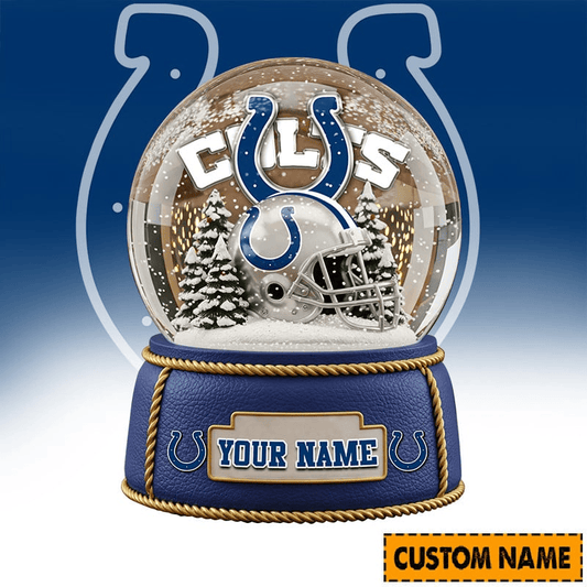 Indianapolis Colts Personalized Christmas Acrylic Block Plaque Décor Gift For Fan - Limited Edition