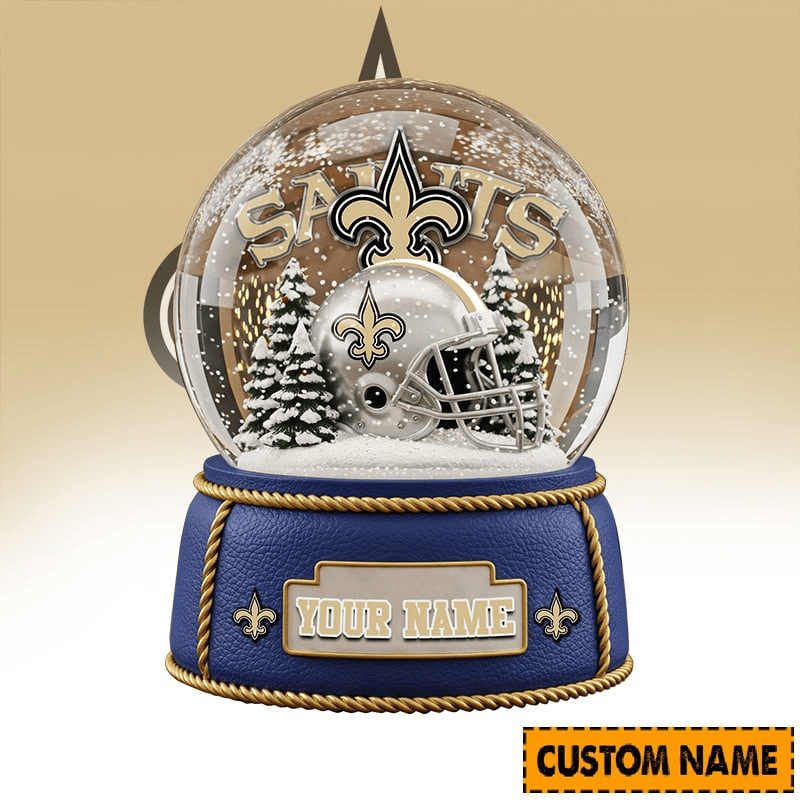 New Orleans Saints Personalized Christmas Acrylic Block Plaque Décor Gift For Fan - Limited Edition
