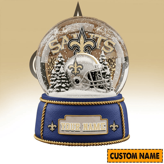 New Orleans Saints Personalized Christmas Acrylic Block Plaque Décor Gift For Fan - Limited Edition