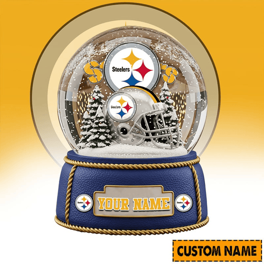 Pittsburgh Steelers Personalized Christmas Acrylic Block Plaque Décor Gift For Fan - Limited Edition