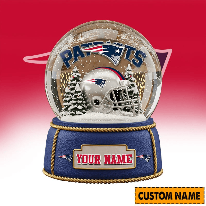 New England Patriots Personalized Christmas Acrylic Block Plaque Décor Gift For Fan - Limited Edition