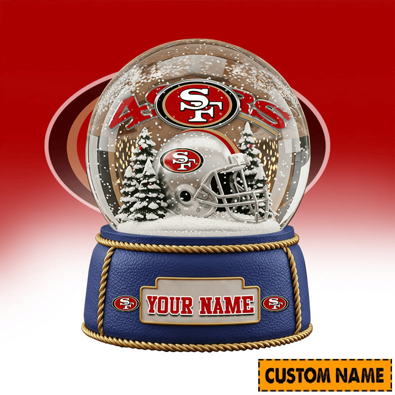 San Francisco 49ers Personalized Christmas Acrylic Block Plaque Décor Gift For Fan - Limited Edition