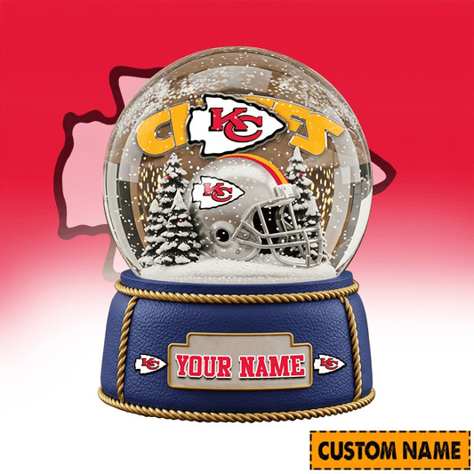Kansas City Chiefs Personalized Christmas Acrylic Block Plaque Décor Gift For Fan - Limited Edition