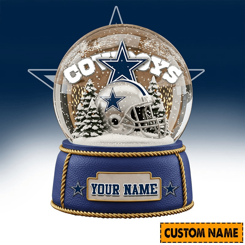 Dallas Cowboys Personalized Christmas Acrylic Block Plaque Décor Gift For Fan - Limited Edition