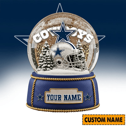 Dallas Cowboys Personalized Christmas Acrylic Block Plaque Décor Gift For Fan - Limited Edition
