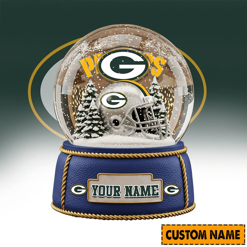 Green Bay Packers Personalized Christmas Acrylic Block Plaque Décor Gift For Fan - Limited Edition