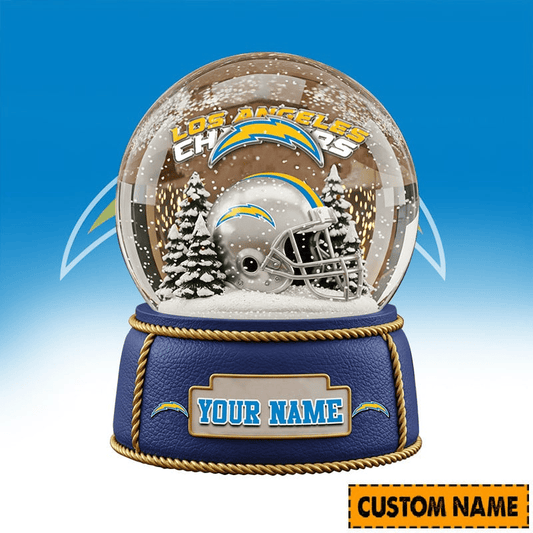 Los Angeles Chargers Personalized Christmas Acrylic Block Plaque Décor Gift For Fan - Limited Edition
