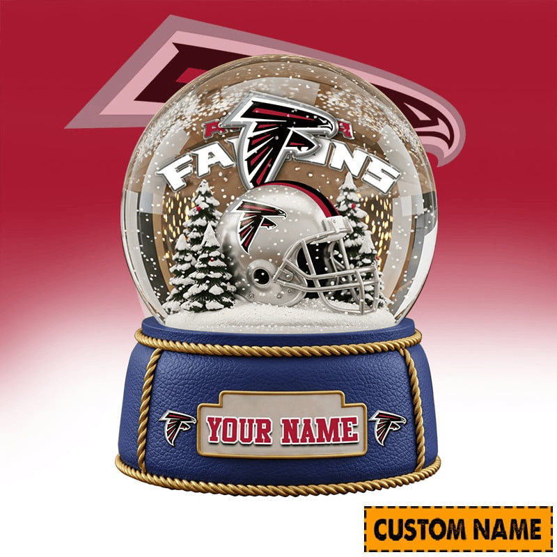 Atlanta Falcons Personalized Christmas Acrylic Block Plaque Décor Gift For Fan - Limited Edition
