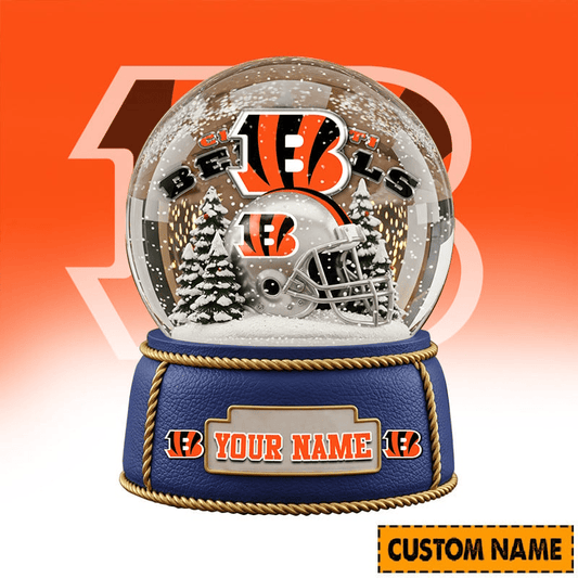 Cincinnati Bengals Personalized Christmas Acrylic Block Plaque Décor Gift For Fan - Limited Edition