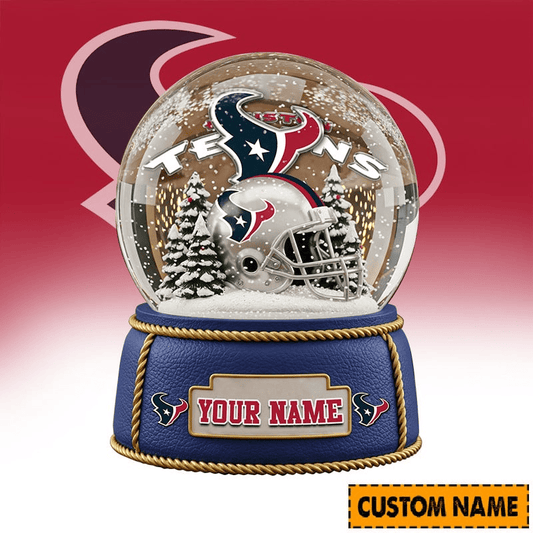 Houston Texans Personalized Christmas Acrylic Block Plaque Décor Gift For Fan - Limited Edition