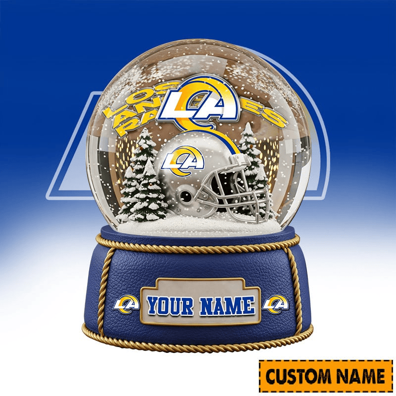 Los Angeles Rams Personalized Christmas Acrylic Block Plaque Décor Gift For Fan - Limited Edition