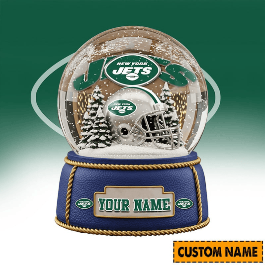 New York Jets Personalized Christmas Acrylic Block Plaque Décor Gift For Fan - Limited Edition