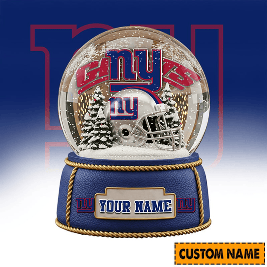 New York Giants Personalized Christmas Acrylic Block Plaque Décor Gift For Fan - Limited Edition
