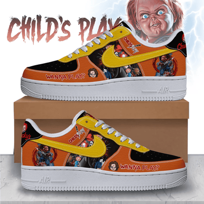 Child's Play Halloween AF1 Sneakers Shoes For Men And Women