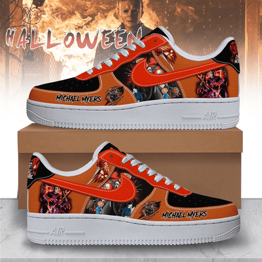 Michael Myers Halloween AF1 Sneakers Shoes For Men And Women