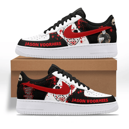Jason Voorhees AF1 Sneakers Shoes For Men And Women