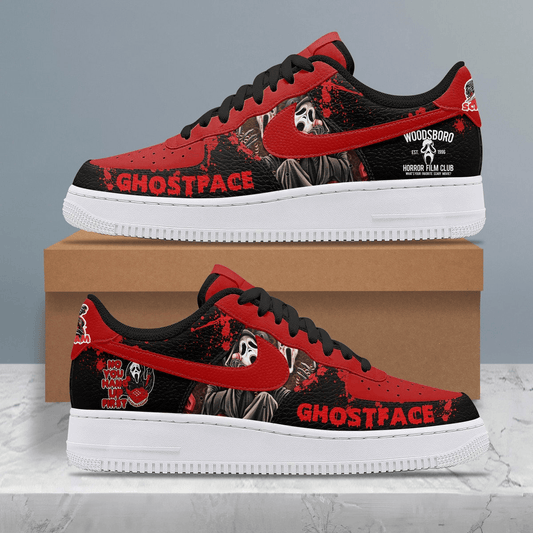 GhostFace AF1 Sneakers Shoes For Men And Women